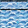 Custom 3D Pattern Design Waves Performance T-Shirt - Image 3