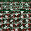 Custom Stitched Red Green-White 3D Christmas Plaid And Snow Sports Pullover Sweatshirt Hoodie - Image 3