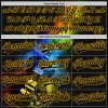 Custom Black Gold 3D Pattern Design Music Festival Guitar With Psychedelic Colors Authentic Baseball Jersey - Image 4