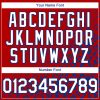 Custom Red White-Royal 3D Pattern Design Leopard Print Fade Fashion Authentic Baseball Jersey - Image 5