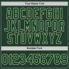 Custom Green Cream Line Authentic Baseball Jersey - Image 5