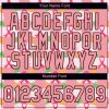 Custom Medium Pink Black 3D Pink Ribbon Breast Cancer Performance T-Shirt - Image 4