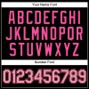 Custom Black Medium Pink-Pink Authentic Baseball Jersey - Image 5