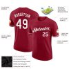 Custom Crimson White Performance T-Shirt - Image 2