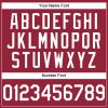 Custom Crimson White Performance T-Shirt - Image 4