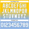 Custom Stitched Yellow White-Light Blue Fade Fashion Sports Pullover Sweatshirt Hoodie - Image 4