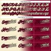 Custom Maroon Cream-Black Authentic Gradient Fashion Baseball Jersey - Image 4