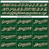 Custom Green Cream-Black Authentic Sleeveless Baseball Jersey - Image 3