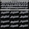 Custom Black Gray Bomber Full-Snap Varsity Letterman Hoodie Jacket - Image 4