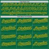 Custom Kelly Green Gold Pinstripe Gold Two-Button Unisex Softball Jersey - Image 4
