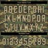 Custom Camo Vegas Gold-Black Salute To Service Two-Button Unisex Softball Jersey - Image 5