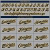 Custom Gray Navy-Old Gold Authentic Baseball Jersey - Image 5