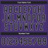 Custom Purple Black-Gray Performance T-Shirt - Image 3