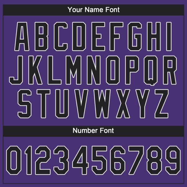 Custom Purple Black-Gray Performance T-Shirt - Image 3